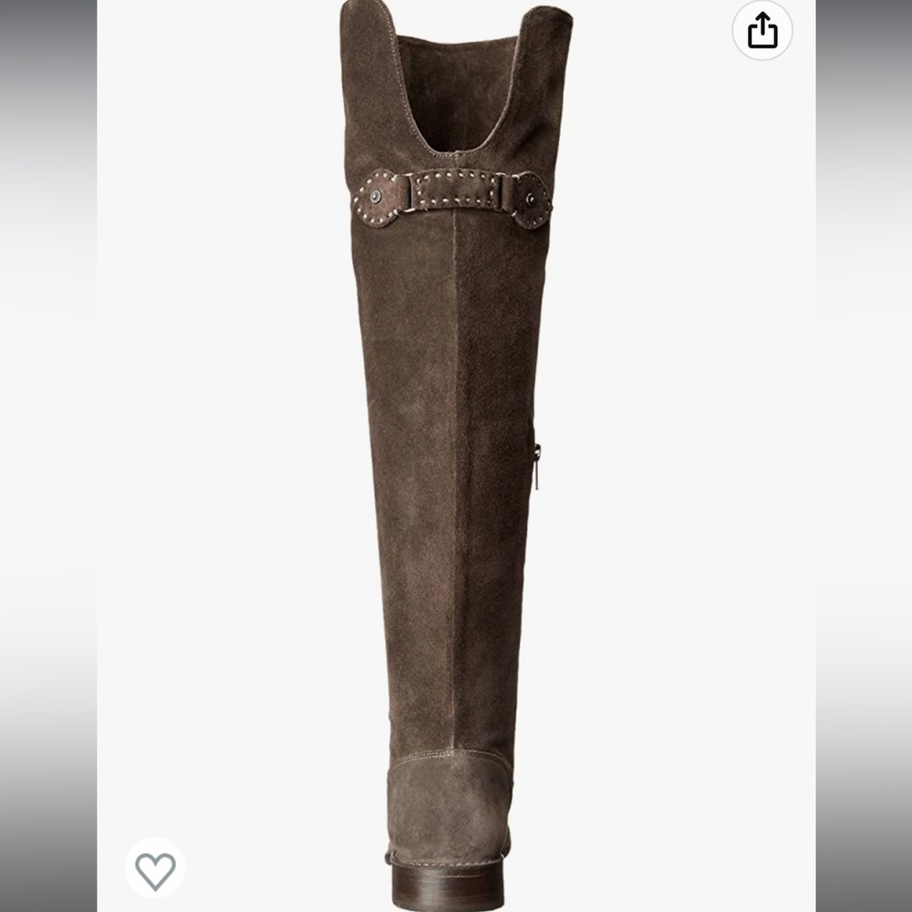 Brand New • Frye Shirley Boots • Suede in Smoke - Picture 4 of 8